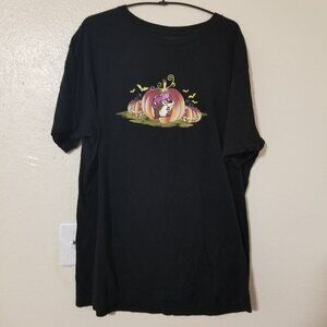 Buc-ee's Halloween Tshirt Unisex‎ XLarge Black Pumpkin